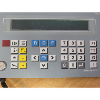 Sulzer Textil TER-VFD-CH2 Weaving Keypad Panel 846-017-002 - Used
