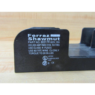 Ferraz  Shawmut 60317R Fuse Block - New No Box