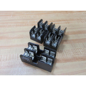 Gould Shawmut Ferraz 30312 Fuse Block 2 Pole (Pack of 3) - New No Box