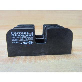 Gould Shawmut Ferraz 30312 Fuse Block 2 Pole (Pack of 3) - New No Box
