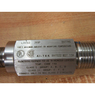 AL-Tek RH1522-027 Magnetic Sensor RH1522-027-13A WEnd Fitting - Used