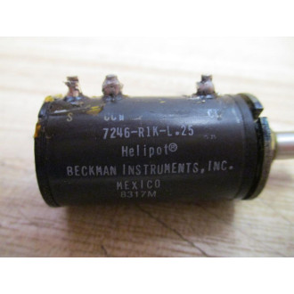 Helipot 7246-R1K-L.25 Potentiometer 7246R1KL25 - Used