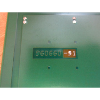 Allen Bradley 960187 4-Slot Rack 1771-A1B Backplane Board Only - Used