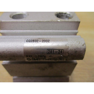 SMC CQ2B32-20DZ Compact Cylinder CQ2B3220DZ - Used