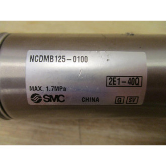 SMC NCDMB125-0100 Cylinder NCDMB1250100 - New No Box
