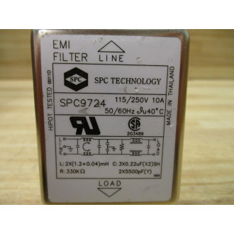 SPC Technology SPC9724 EMI Filter (Pack of 3) - New No Box