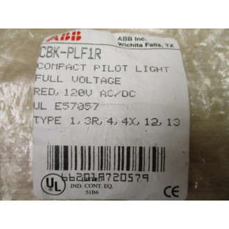 ABB CBK-PLF1R Compact Pilot Light CL-100R