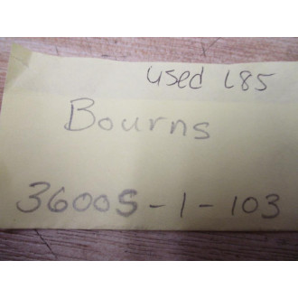 Bourns 3600S-1-103 Potentiometer 3600S1103 - Used