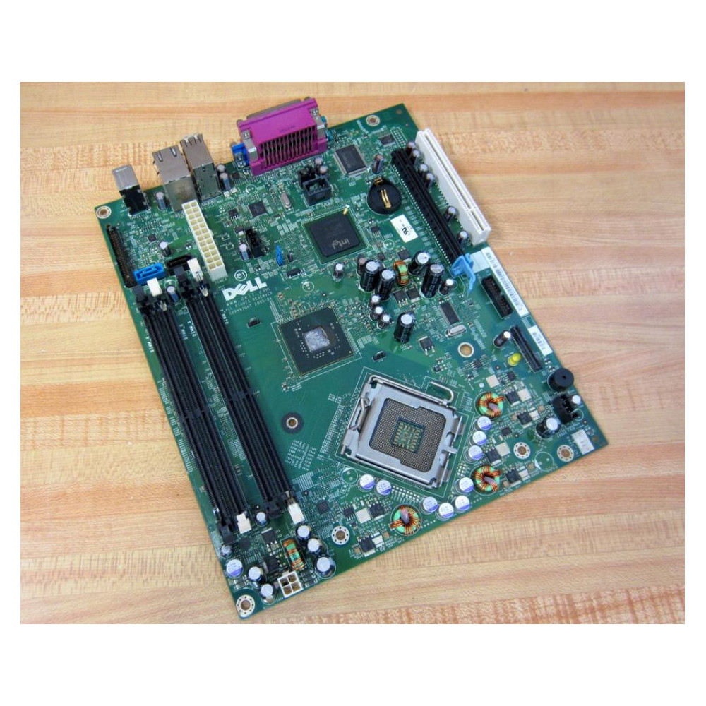 Dell WF809 Mother Board PWBWF809 Damaged CPU Socket - Parts Only
