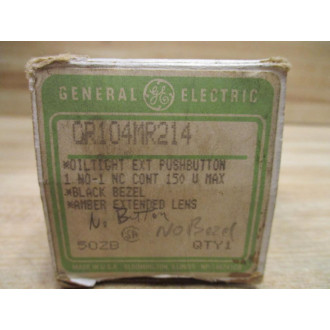 General Electric CR104MR214 Pushbutton Switch
