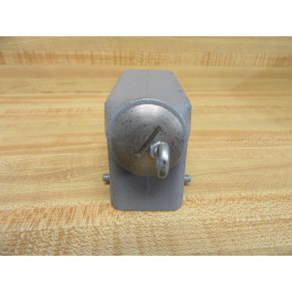 Harting 19300161521 Hood Slide Entry HAN 16B-GS-M25 WEyelet - New No Box