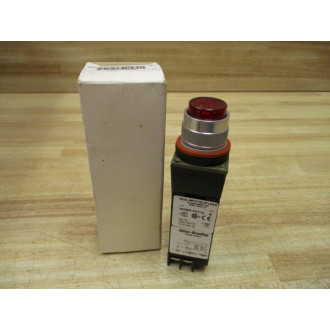 Allen Bradley 800MR-PDT16 Pilot Light Amber Series B