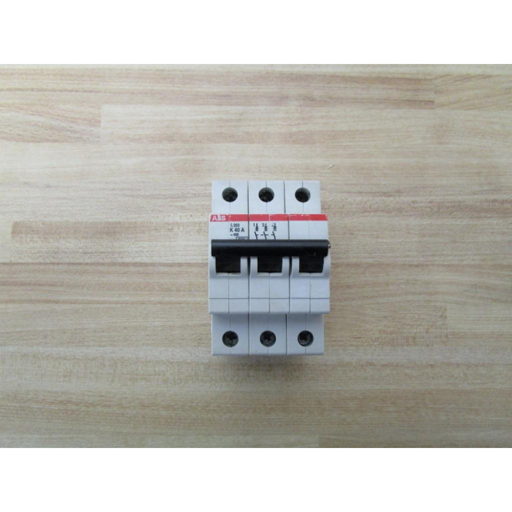 ABB S203-K40A Circuit Breaker S 203 K 40 A - Used