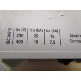 ABB S203-K40A Circuit Breaker S 203 K 40 A - Used
