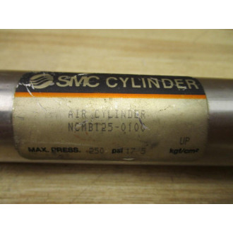 SMC NCMB125-0600 Air Cylinder NCMB1250600 - Used