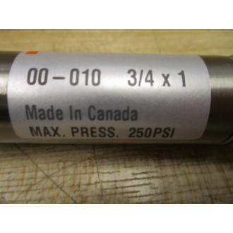 SMC 00-010 34X1 Cylinder 00-010 (Pack of 2)