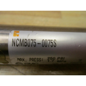 SMC NCMB075-0075S Air Cylinder SCMB0750075S - New No Box