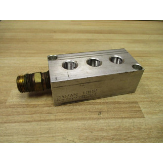 Daman C26037 Manifold Header Block - Used