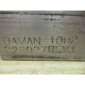 Daman C26037 Manifold Header Block - Used