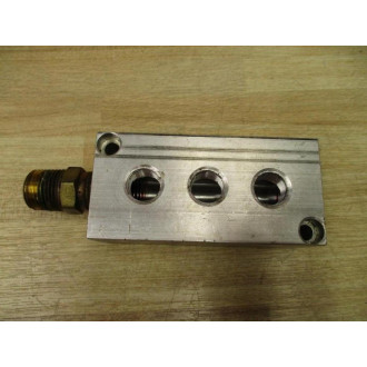 Daman C26037 Manifold Header Block - Used