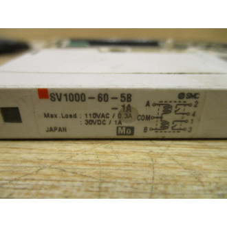 SMC SV1000-60-5B-1A Relay Output Module SV10000605B1A - Used