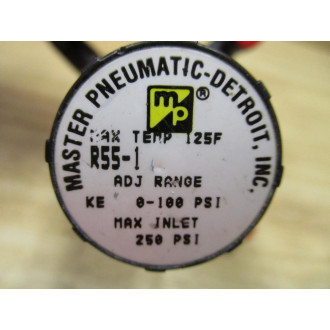 Master Pneumatic Detroit R55-1 Regulator R551 - New No Box