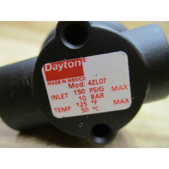 Dayton 4ZL07 Pneumatic Air Line Filter - New No Box