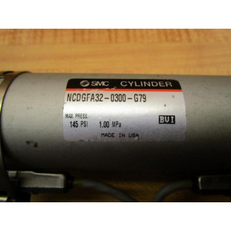 SMC NCDGFA32-0300-G79 Air Cylinder NCDGFA320300G79 - New No Box