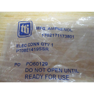 Amphenol PT08E-14-19S(SR) Circular Connector PT08E1419SSR