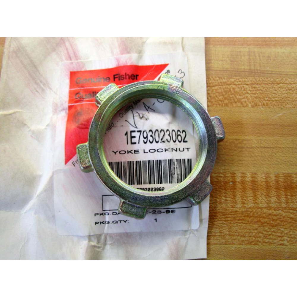 Fisher 1E793023062 Yoke Locknut 7CZ