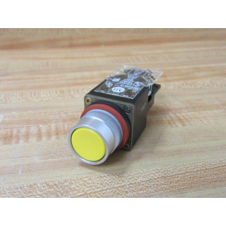 Allen Bradley 800MR-A9 Push Button Assy Yellow 800MRA9 W800M-XD1K - New No Box
