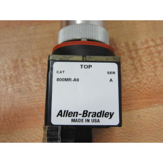 Allen Bradley 800MR-A9 Push Button Assy Yellow 800MRA9 W800M-XD1K - New No Box