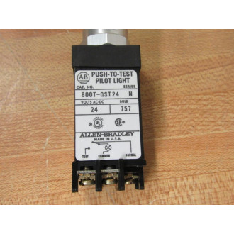 Allen Bradley 800T-QST24 Pilot Light 800TQST24 (Pack of 3)