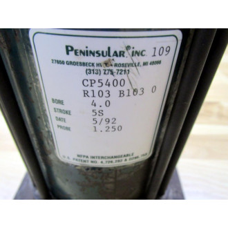 Peninsular CP5400 R103 B103 0 Cylinder CP540R103B1030 - Used
