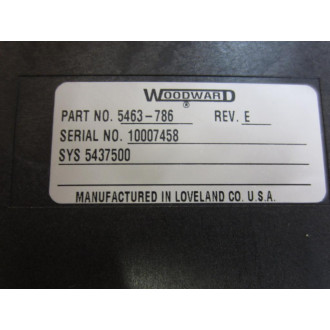 Woodward 5463-786 NetCon 8-Ch 4-20mA Output Module 5463786 Rev.E - Used