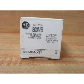 Allen Bradley 800MB-NX37 Selector Switch 800MBNX37