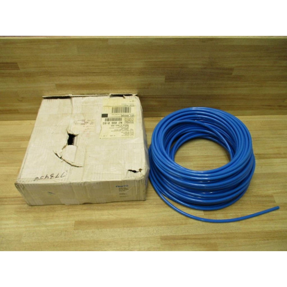 Festo PUN-8X1,25-BL Plastic Tubing 159666 PUN-8X1,25-BL-50 Festo PUN-8X1,25-BL Plastic Tubing 159666 PUN-8X1,25-BL-50
