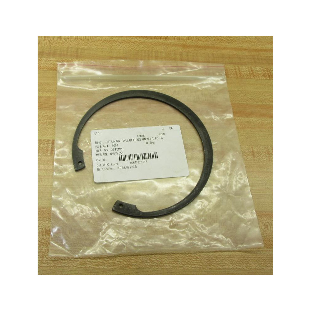 Goulds Pumps 81545-550 Retaining Ring 81545550