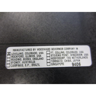 Woodward 5463-876 Main XCVR Transceiver Interface Mod 5463876 - Used