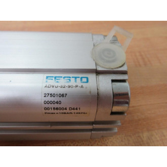 Festo ADVU-32-90-P-A Compact Cylinder 27501067 - New No Box