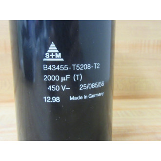 S&M B43455-T5208-T2 Capacitor B43455T5208T2 - Used