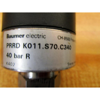 Baumer Electric PRRD K011.S70.C340 Pressure Transducer PRRDK011S70C340 - New No Box