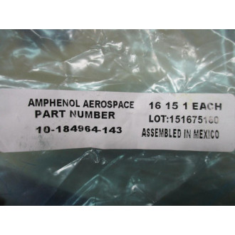 Amphenol 10-184964-143 Connector Backshell 10184964143
