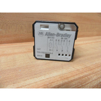 Allen Bradley 700-HB33Z24-4 Relay 700HB33Z244 Ser. E - Used