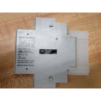 Allen Bradley 100-MCA02 Auxiliary Contact 100MCA02 Series B
