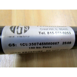 DGS Volumeline 1CU350745MM0667 Gas Spring - New No Box