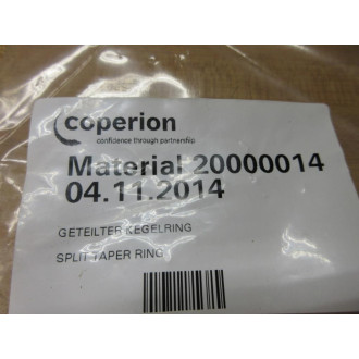 Coperion 20000014 Split Taper Ring 04.11.2014 (Pack of 2)