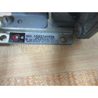 Cutler Hammer 10337H-192B Eaton Timer 10337H192B WO Contact - Used