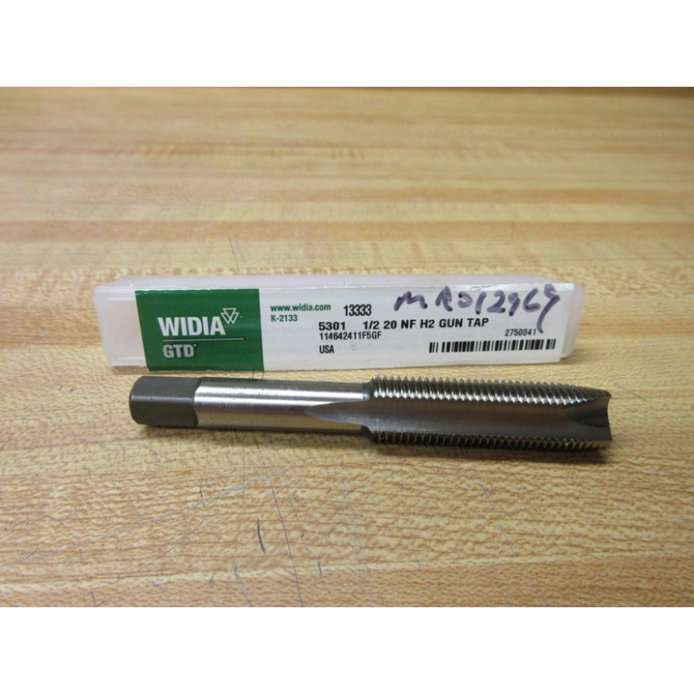 Widia 13333 Straight Flute Tap MRO12969 12-20