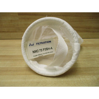 AJR Filtration NMO 75 P3SH-A Liquid Filter Bags NMO75P3SHA (Pack of 9) - New No Box
